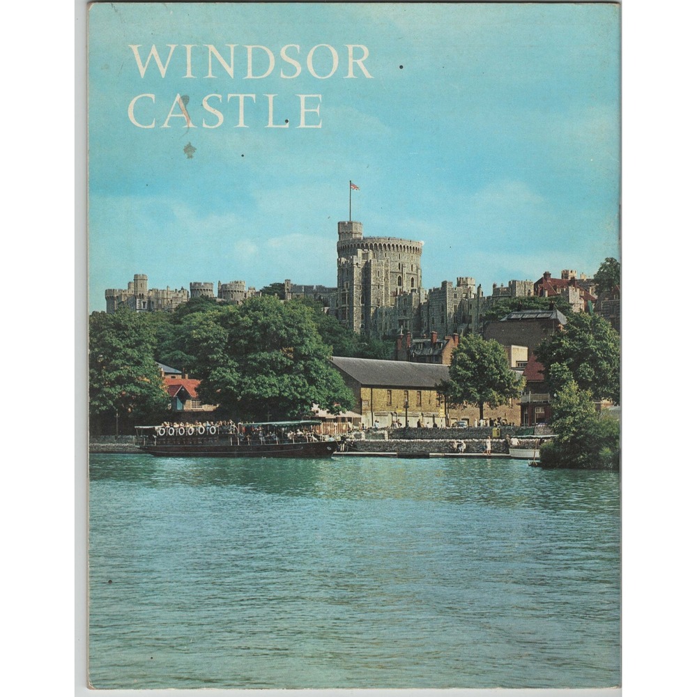 Vintage Windsor Castle History and Treasures Souvenir Guidebook B.J.W. Hill - Picture 2 of 3